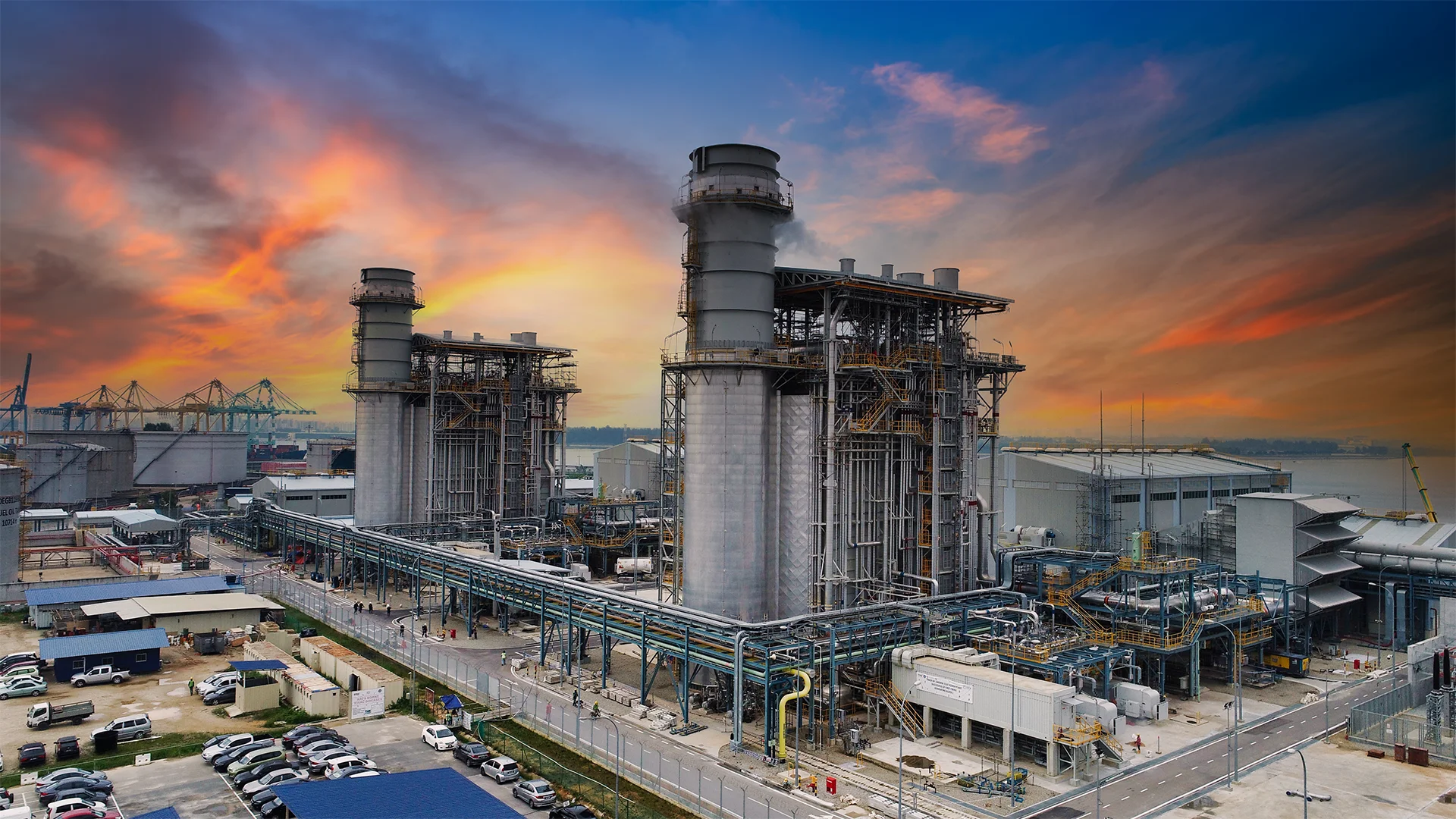 Perasmian Sultan Ibrahim Power Plant