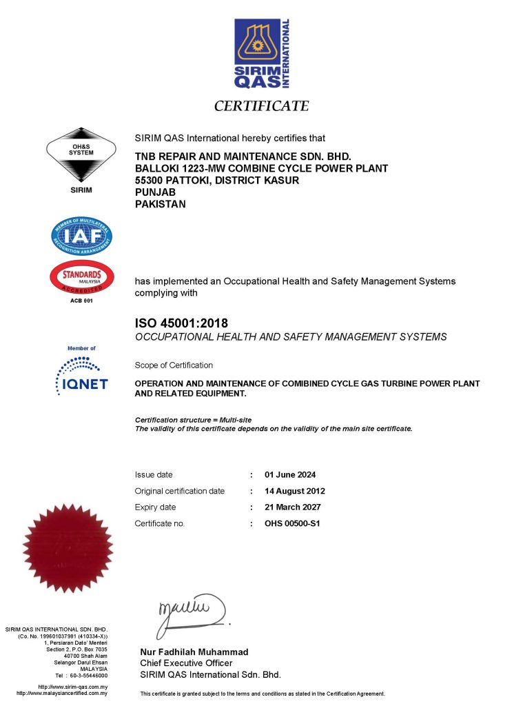 Certificate TNB Repair and Maintenance Sdn. Bhd. - OHS (1)_Page_4 TNB REMACO Homepage 6