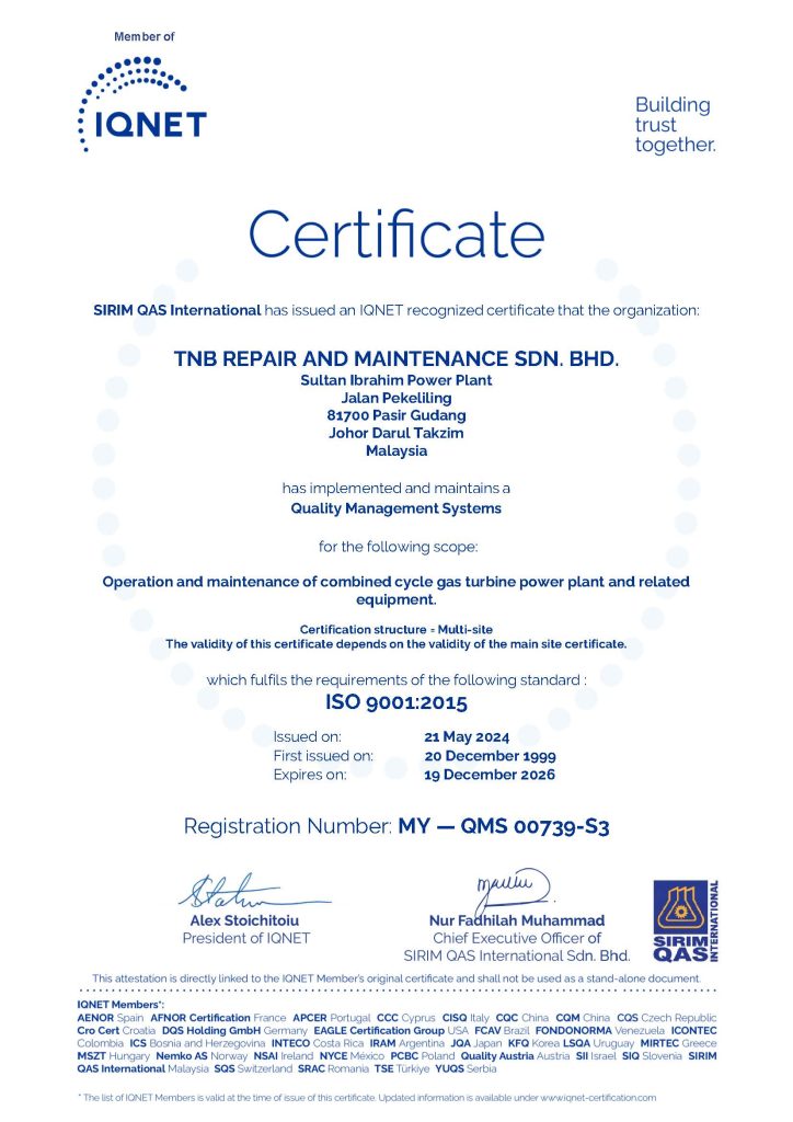 IQNET Certificate TNB REPAIR AND MAINTENANCE- Multi-site (QMS) (1)_Page_6 TNB REMACO Homepage 20