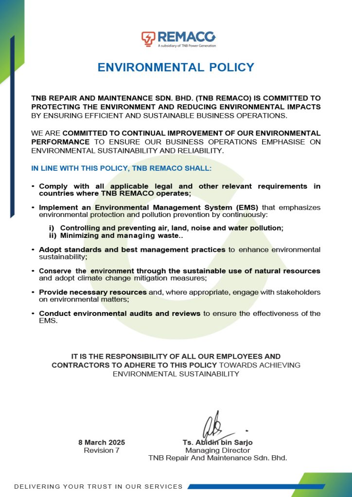 REMACO_Environmental-Policy_English-Version_R9 TNB REMACO Homepage 26