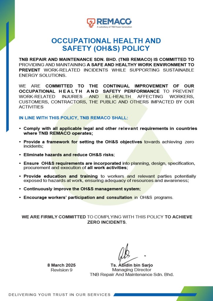 REMACO_OSH-Policy_English-Version_R9-(1) TNB REMACO Homepage 24