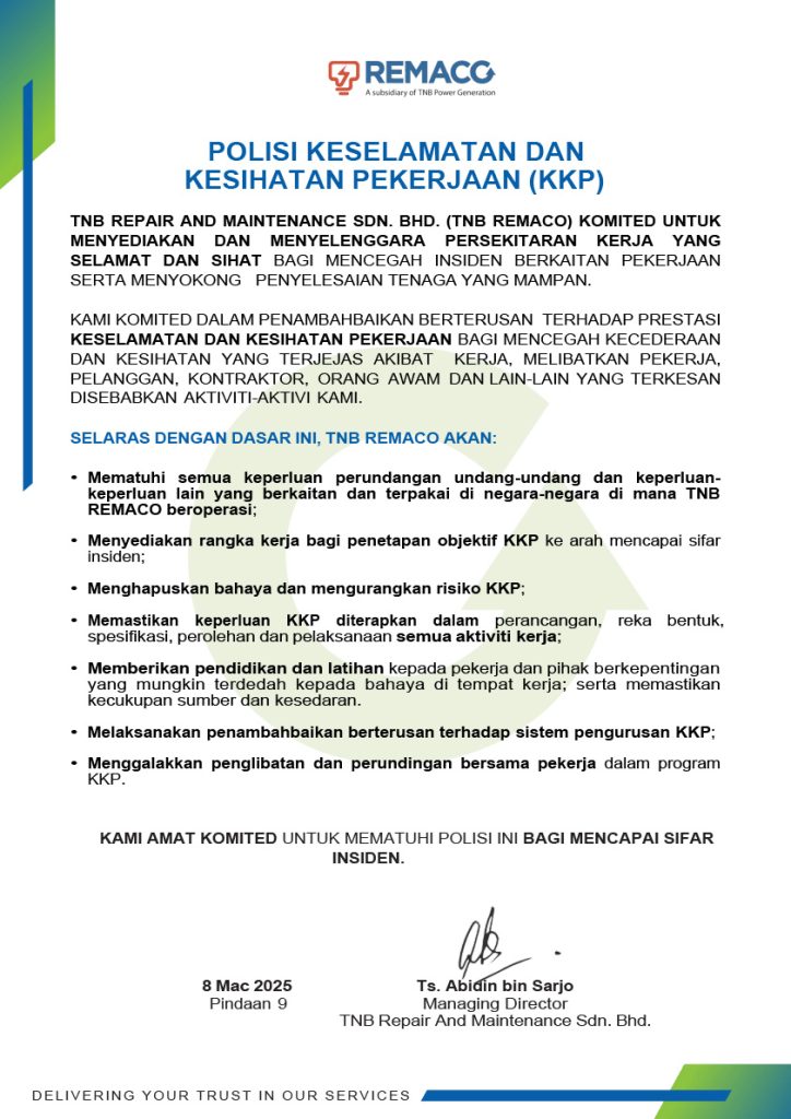 REMACO_OSH-Policy_Malay-Version_R9-(1) TNB REMACO Homepage 23
