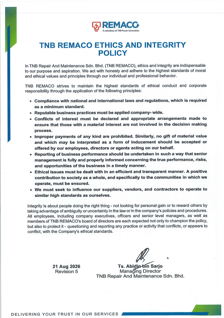 04_Polisi_Etika_dan_Integriti_Page_2 TNB REMACO Homepage 33